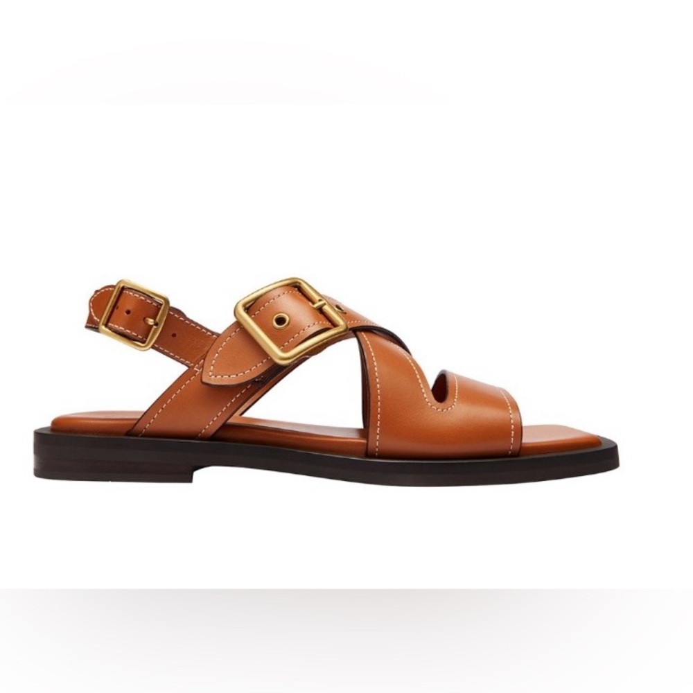 NIB COACH Women's Archival Buckle Sandals - Picture 4 of 5